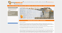 Desktop Screenshot of deepshield.co.uk